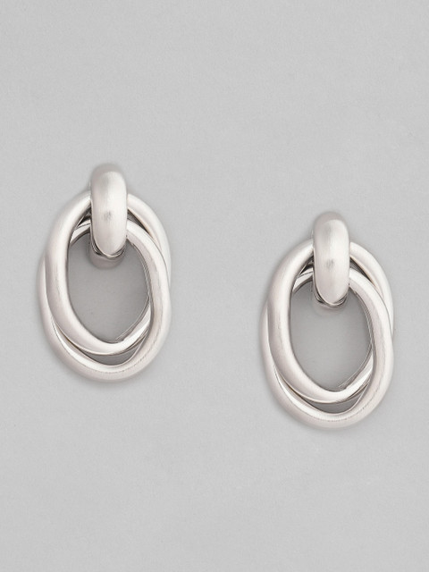 

CORSICA Silver-Toned Spherical Studs
