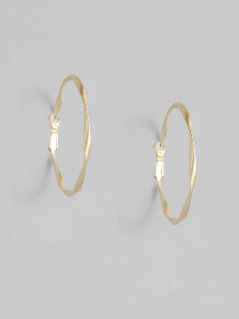 

CORSICA Gold-Toned Circular Hoop Earrings