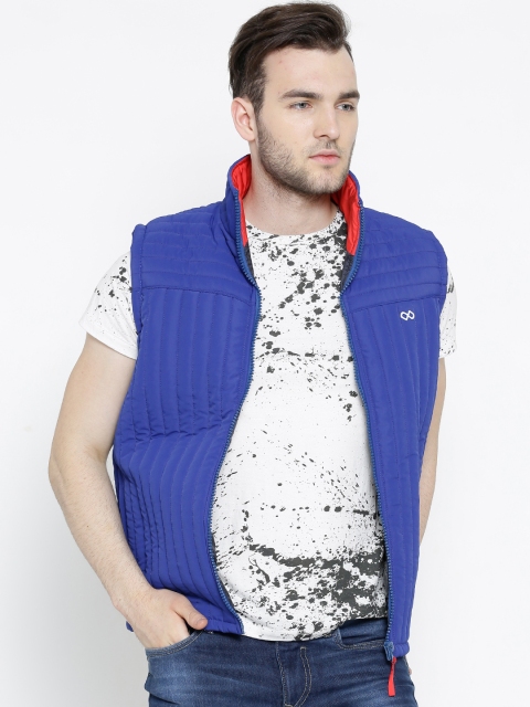 

Pure Play Blue Hallave Padded Sleeveless Jacket