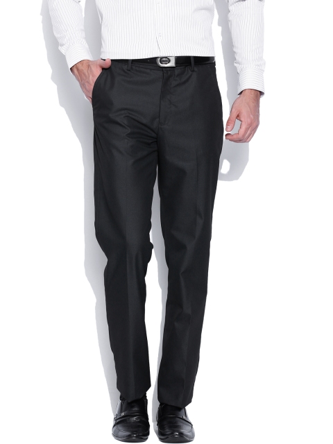 

Four One Oh Charcoal Grey Slim Fit Formal Trousers