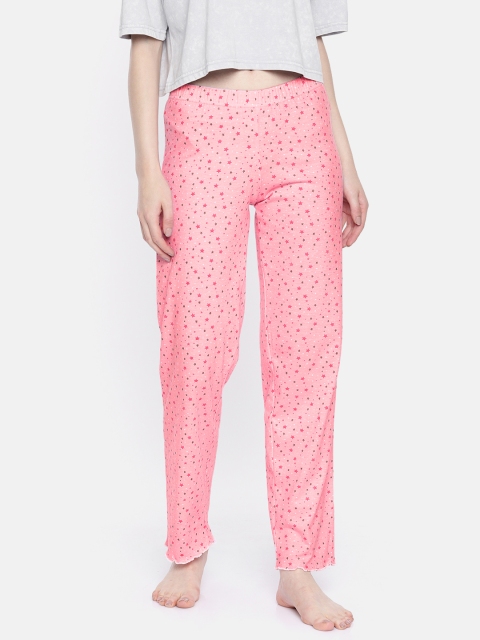 

Slumber Jill Women Pink Printed Lounge Pants FWSJ468