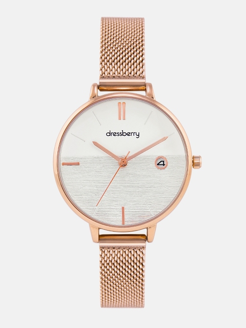 Women White Analogue Watch MFB-PN-CHR-S1921