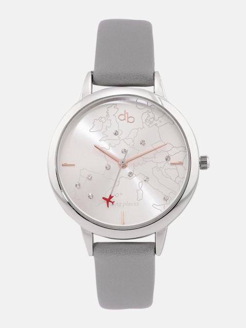 

DressBerry Women White Analogue Watch