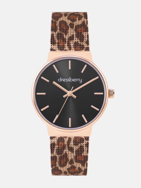 Women Black Analogue Watch MFB-PN-PF-DK2443B