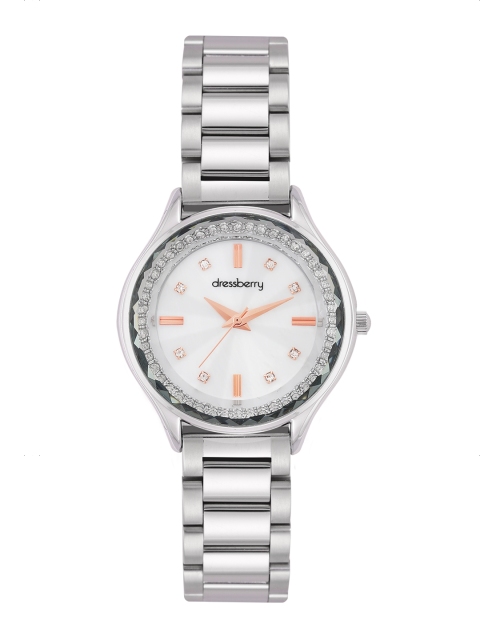 

DressBerry Women White Mother Of Pearl Analogue Watch MFB-PN-LB-M1233