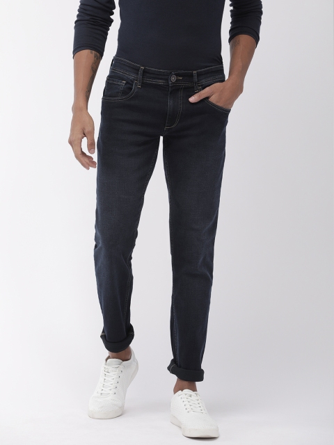 

Park Avenue Men Blue Mod Fit Mid-Rise Clean Look Stretchable Jeans