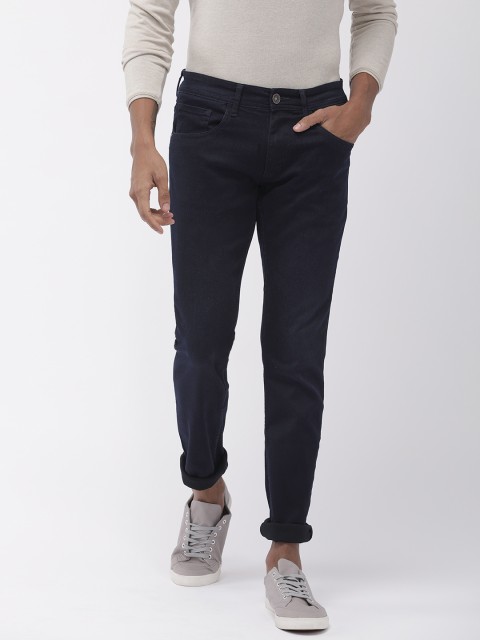 

Park Avenue Men Blue Mod Fit Mid-Rise Clean Look Stretchable Jeans