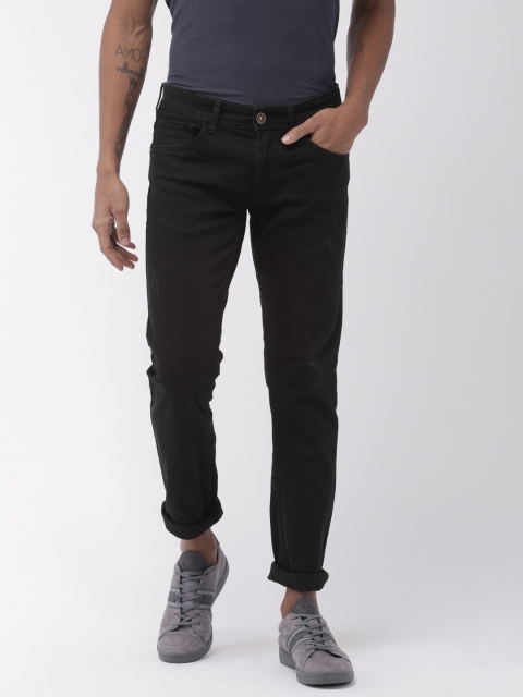

Park Avenue Men Black Play Mod Fit Mid-Rise Clean Look Stretchable Jeans