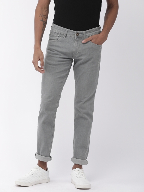 

Park Avenue Men Grey Play Mod Fit Mid-Rise Clean Look Stretchable Jeans