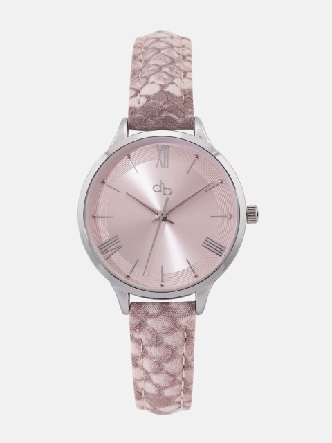 

DressBerry Women Pink Analogue Watch