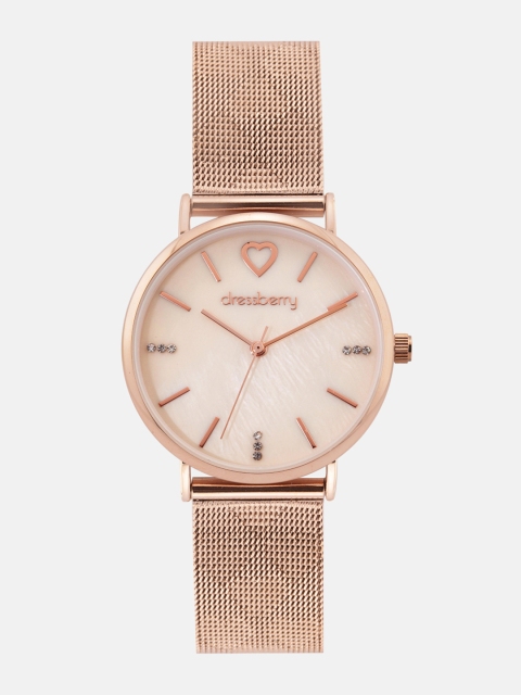 

DressBerry Women Rose Gold Analogue Watch MFB-PN-PF-DK2567H