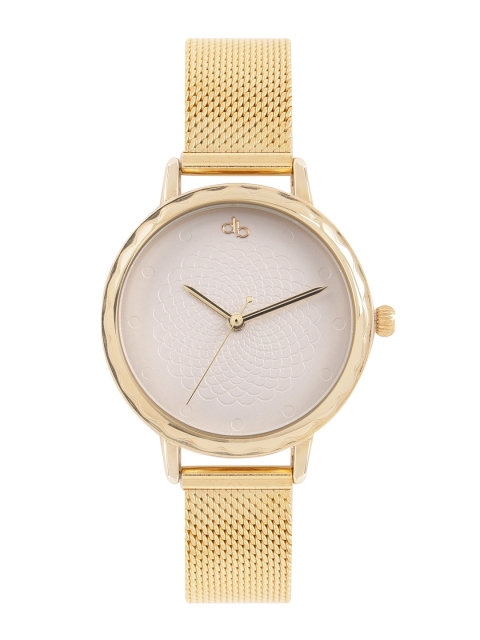 

DressBerry Women Off-White Analogue Watch