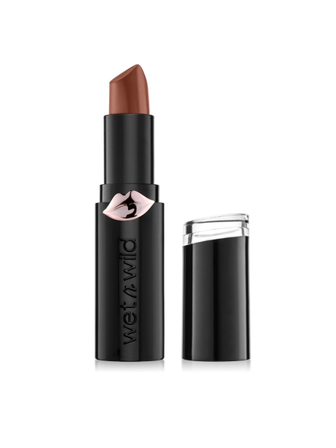 

Wet n Wild Sustainable MegaLast Mochalicious Matte Finish Lipstick, Brown