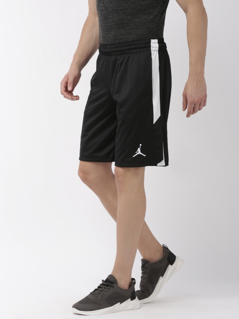

Nike Men Black Solid M J 23Alpha Dri-Fit Regular Fit Sports Shorts