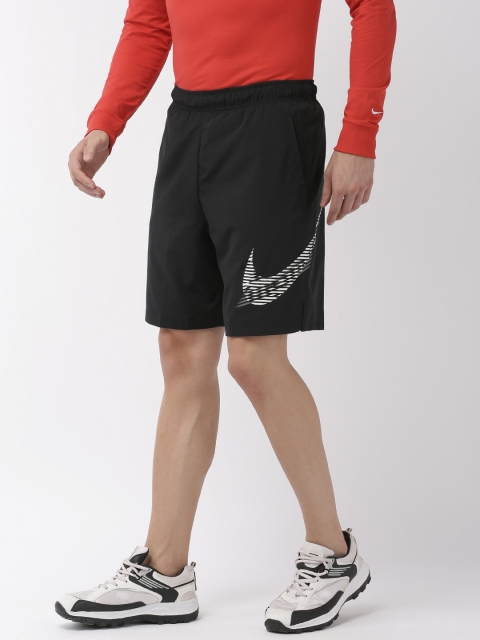 

Nike Men Black Solid As M Nk Flx 2.0 Gfx1 DRI FIT Regular Fit Training Sports Shorts