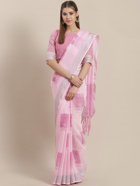 

Saree mall Pink Printed Saree