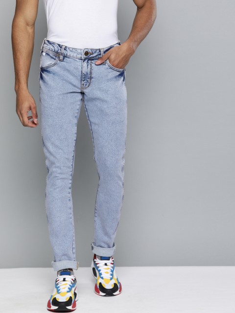 

Wrangler Men Blue Vegas Skinny Fit Low-Rise Clean Look Stretchable Jeans