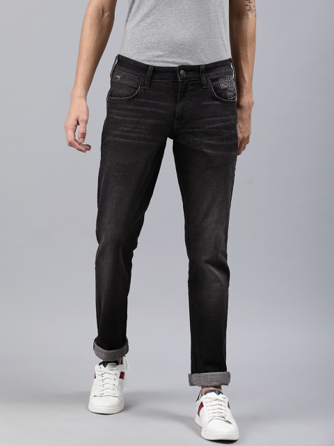 

Wrangler Men Black Skanders Slim Fit Low-Rise Clean Look Stretchable Jeans