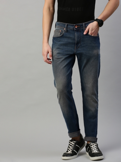 

Lee Men Blue Anton Slim Fit Mid-Rise Clean Look Stretchable Jeans