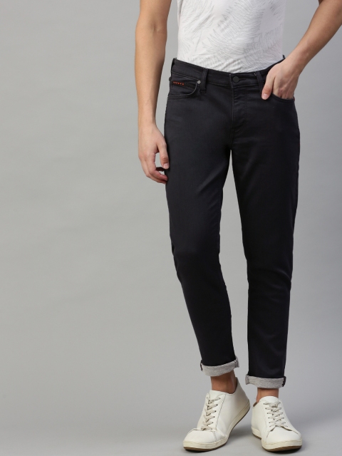 

Lee Men Black Eric Tapered Fit Low-Rise Clean Look Stretchable Jeans