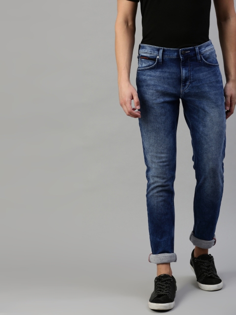 

Lee Men Blue Slim Fit Mid-Rise Clean Look Stretchable Jeans