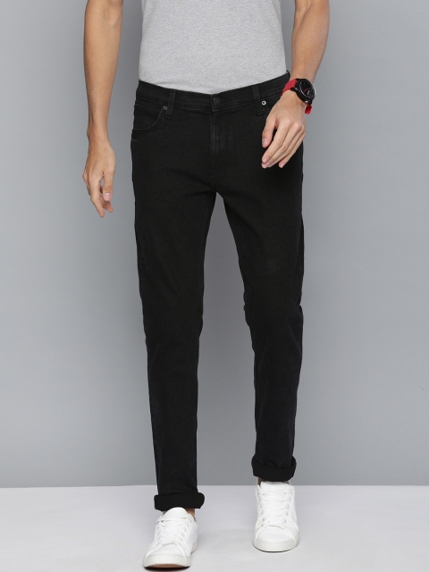 

Lee Men Black Bruce Skinny Fit Mid-Rise Clean Look Stretchable Jeans