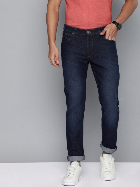 

Lee Men Blue Bruce Skinny Fit Mid-Rise Clean Look Stretchable Jeans