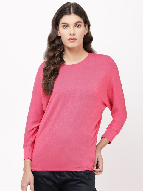 

APSLEY Women Pink Solid Top