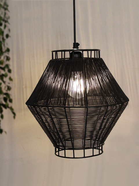 

TIED RIBBONS Black Textured Pendant Lamp