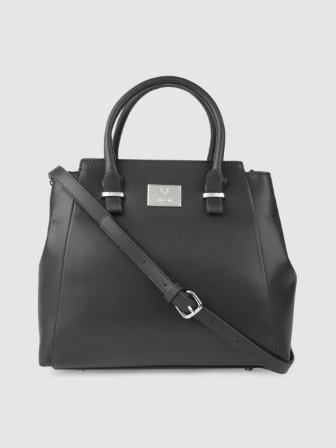 

Allen Solly Black Solid Handheld Bag