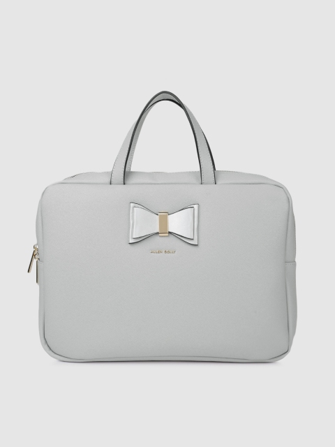 

Allen Solly Grey Solid Handheld Bag