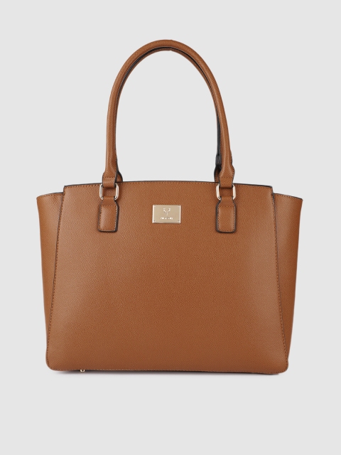 

Allen Solly Tan Solid Shoulder Bag