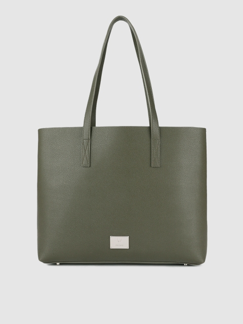 

Allen Solly Olive Green Solid Shoulder Bag