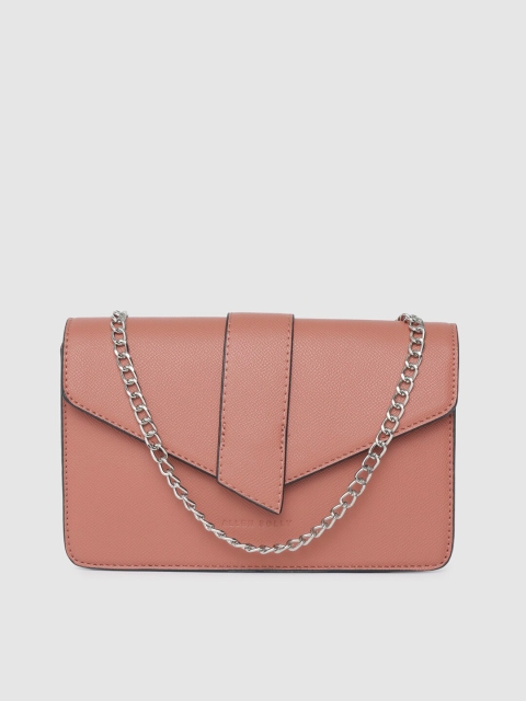 

Allen Solly Pink Solid Sling Bag