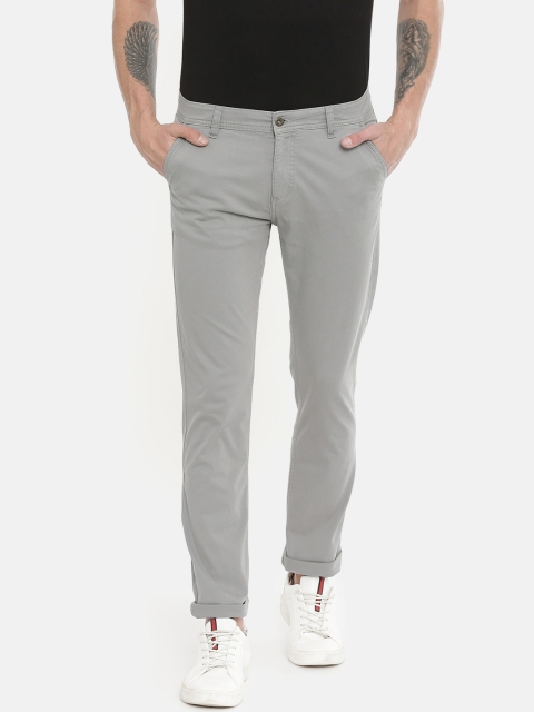 

Pepe Jeans Men Grey Roller Slim Fit Trousers