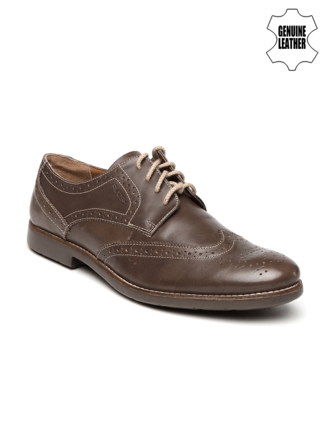 

Ruosh Casual Men Brown Genuine Leather Boots