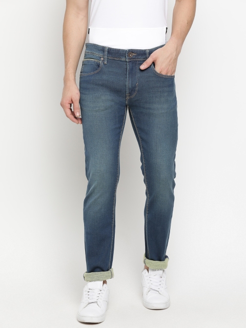 

Pepe Jeans Men Blue Slim Fit Mid-Rise Clean Look Stretchable Jeans