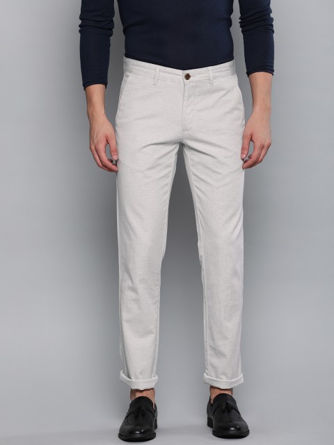 

Louis Philippe Sport Men Grey Slim Fit Solid Regular Trousers