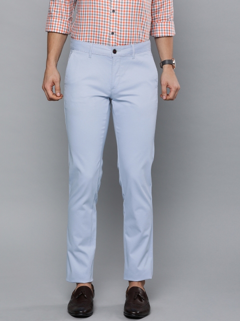 

Louis Philippe Sport Men Blue Slim Fit Solid Regular Trousers