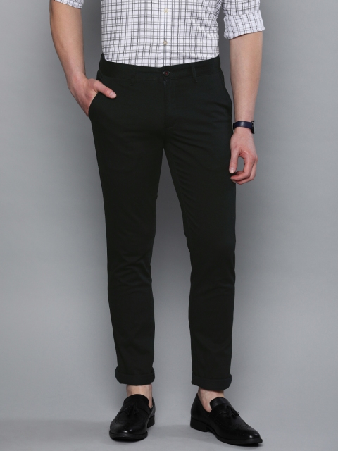 

Louis Philippe Sport Men Black Slim Fit Solid Regular Trousers