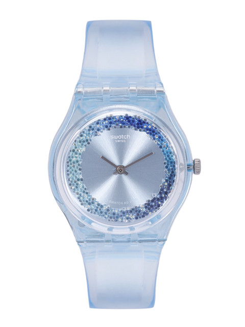 

Swatch SwatchEssentials Women Blue Water Resistant Analogue Watch GL122