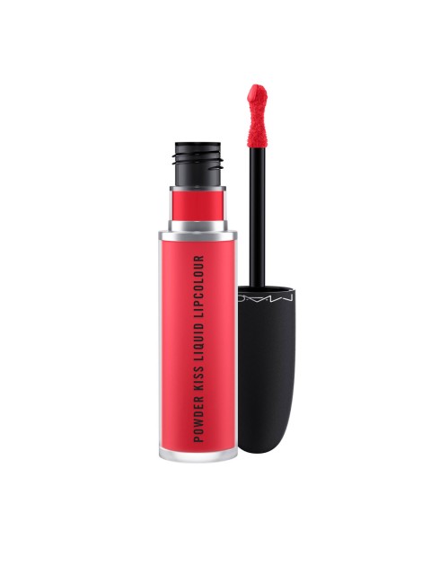 

M.A.C Powder Kiss Liquid Lipcolour - Escandalo 5 ml, Coral