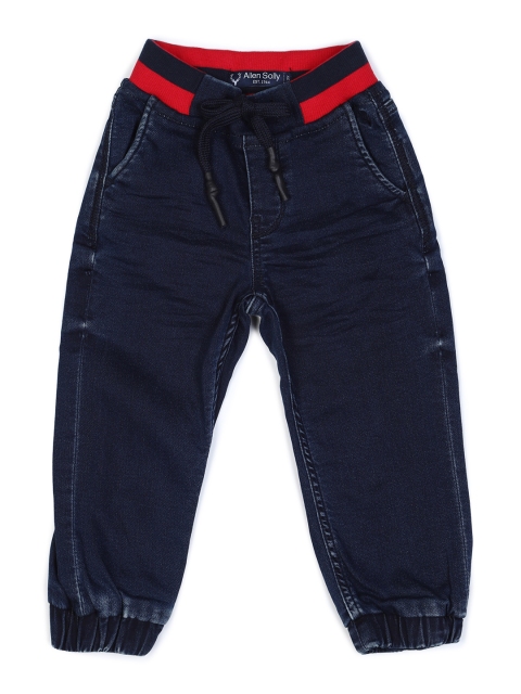

Allen Solly Junior Boys Navy Blue Light Fade Jeans