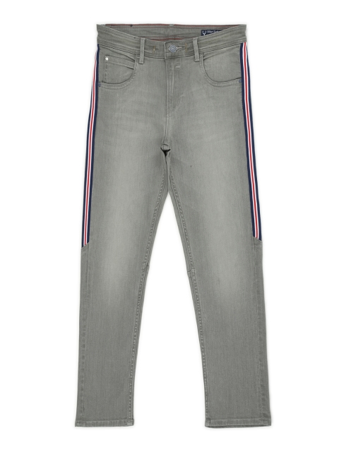 

Allen Solly Junior Boys Grey Regular Fit Mid-Rise Clean Look Stretchable Jeans