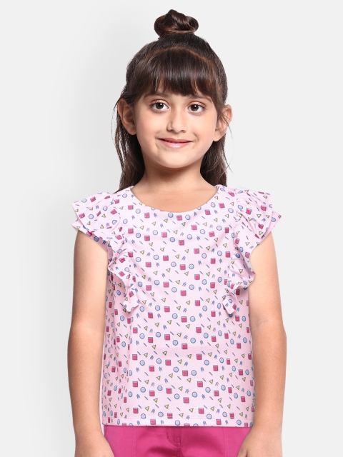 

Allen Solly Junior Girls Multicoloured Printed Top, Multi