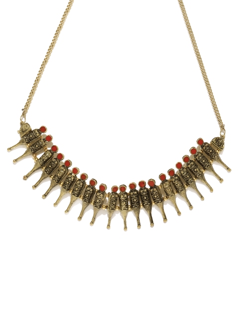 

Fida Antique Gold-Toned Necklace