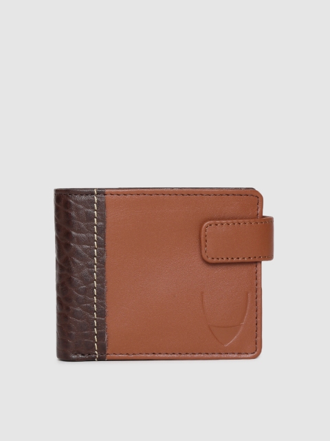 

Hidesign Women Tan Solid Two Fold Wallet