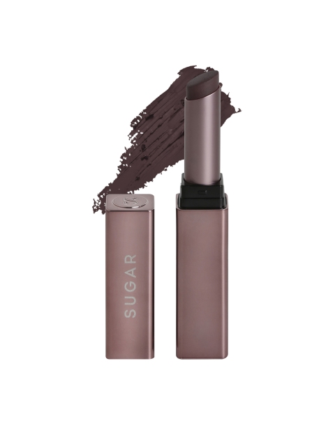 

SUGAR Mettle Satin Lipstick - Eugenie 08, Brown