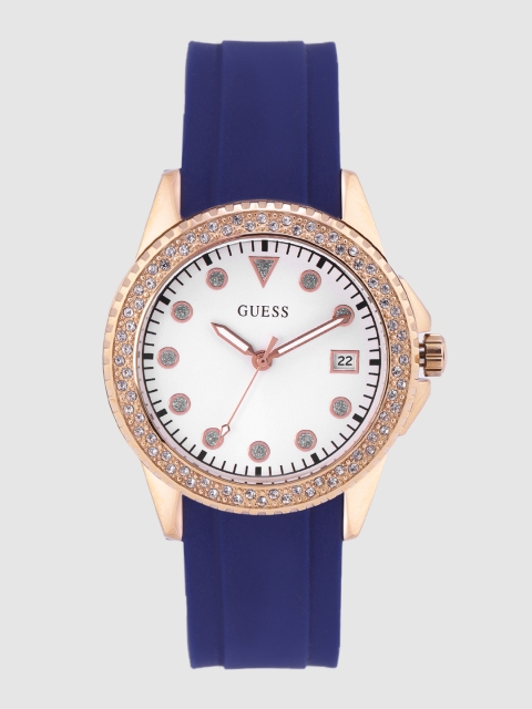 

GUESS Women White Analogue Watch W1236L2