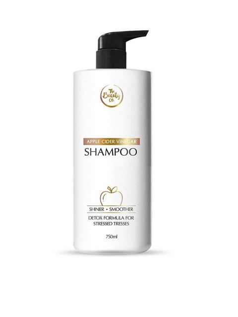 

The Beauty Co. Women Apple Cider Vinegar Shampoo with Detox Formula 750 ml, White